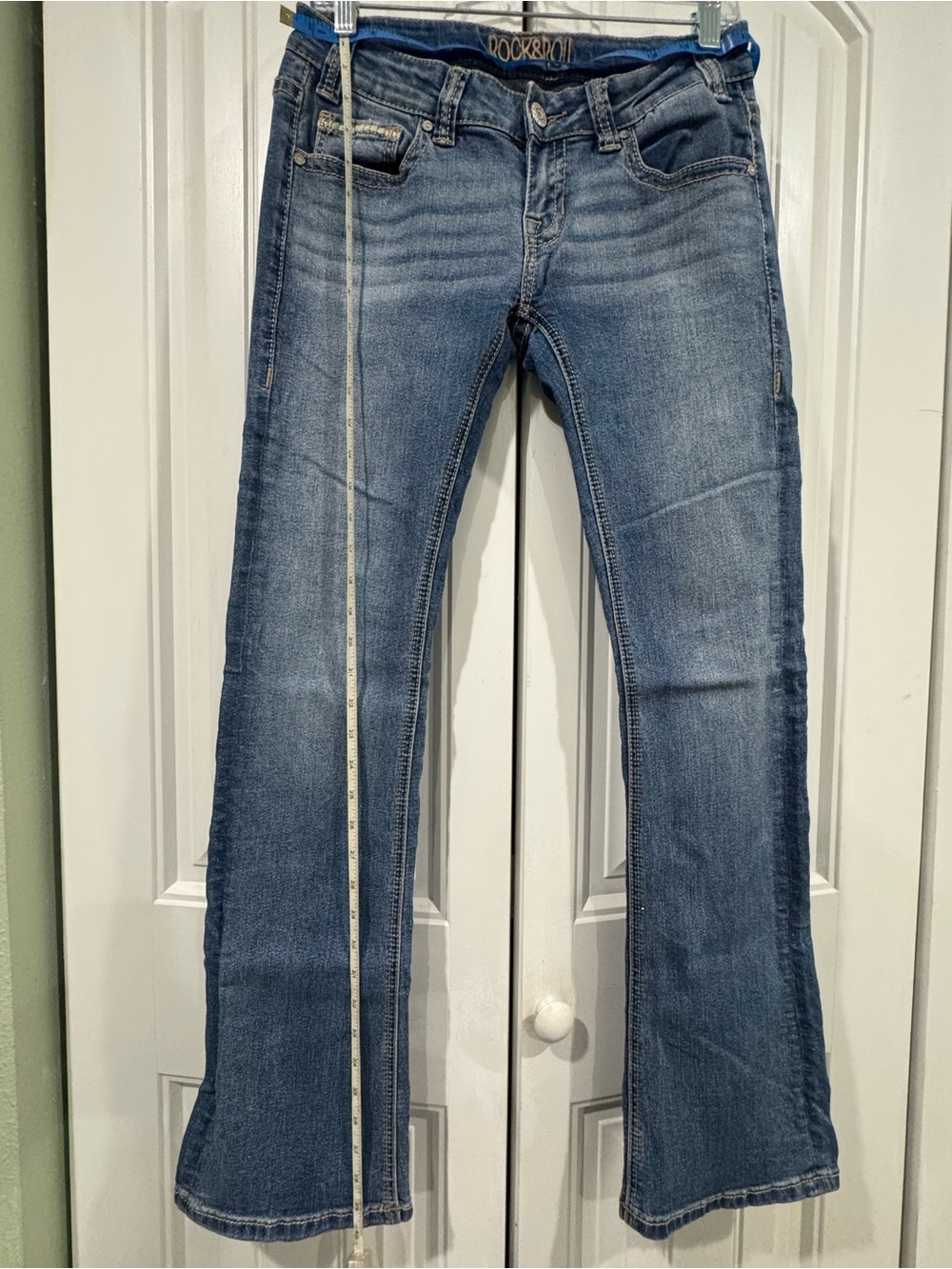 Rock & Republic Blue Bootcut Jeans - Women's